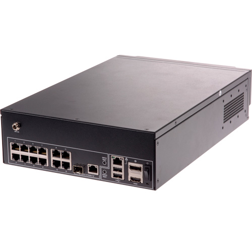 AXIS S2212 Grabador todo en uno con switch PoE integrado de 12 canales para vigilancia de alta definición - 01581-004