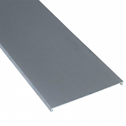PANDUIT Cubierta para conducto, de 6 de ancho x 6’ de largo, de PVC, gris claro - C6LG6