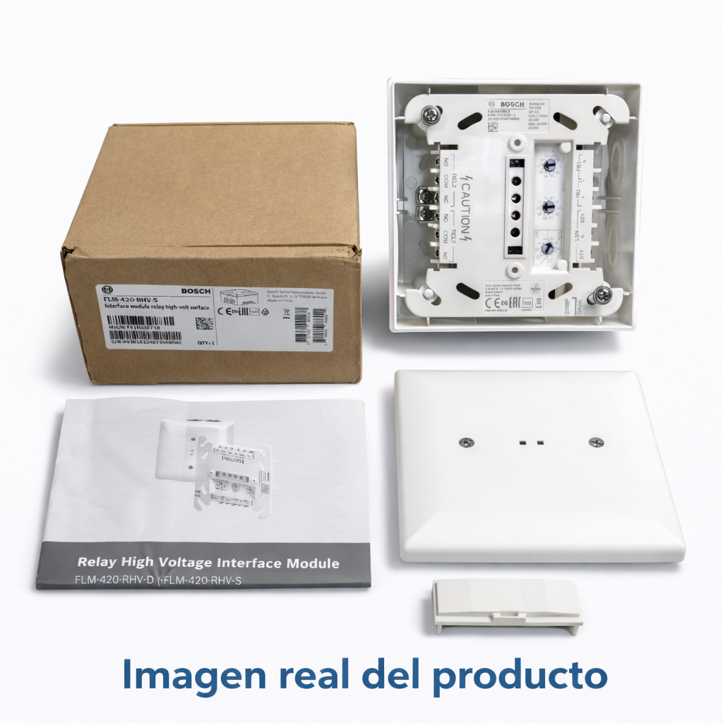 BOSCH-FLM420RLV1E — Módulo de Interconexión de Relé de Baja Tensión para Sistemas LSN