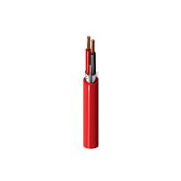 Cable Sistema Alarma contra Incendio 2 x 16AWG, conductor de cobre solido, aislamiento Polipropileno, cubierta PVC color rojo, 300V, 75°C, Riser FPLR - BELDEN