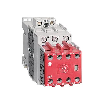 Contactor de seguridad IEC 100S-C, Rockwell Automation, 9 A, lado de línea, 24 V DC - 100S-C09EJ32C
