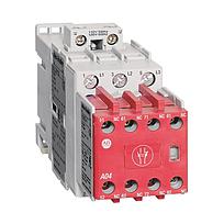 ROCKWELL AUTOMATION Contactor, seguridad, 16A, 24VDC, bobina, contactos bifurcados, 4NO, 4NC - 100SC16EJ14BC