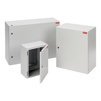Wall-Mt Enc w Gl Plate, IP66, UL4/12