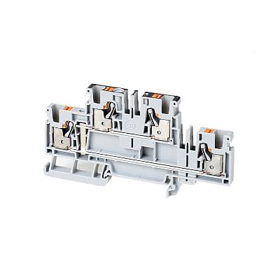 1492-P PUSH-IN TERMINAL BLOCKS, 4 MM² (AWG 26-10),30 A