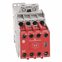 ROCKWELL AUTOMATION Contactor, Seguridad, 30A, 24VDC, Bobina, Contactos Bifurcados, 4NA, 4NC - 100SC30EJ14BC