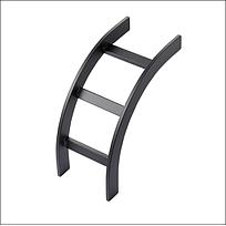 Outside Bend 15in, Black