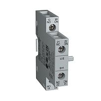 AUXILIARY CONTACT 1 NO 1 NC, SIDE MOUNTING, FOR 100-E AND 700-EF CONTROL RELAYS