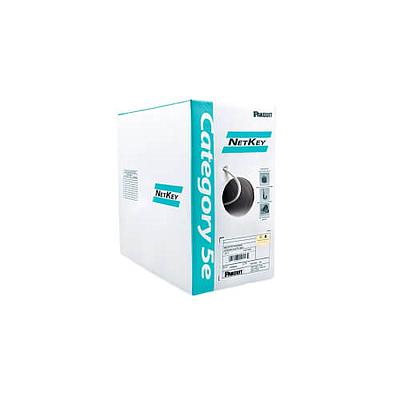 Bobina de cable de conexión UTP, Categoría 5e, PVC, 305 Mts, Gris - NUC5C04IG-CE