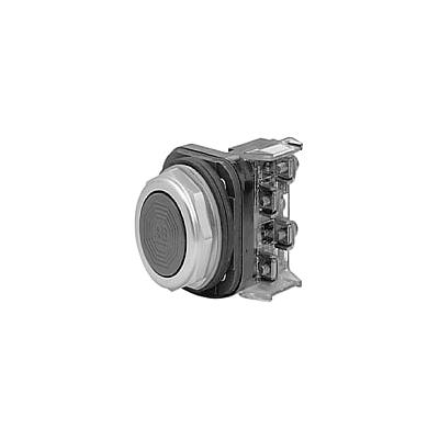 Pulsador momentáneo de 30 mm 800T, Rockwell Automation, tipo 4/13, gris, empotrado - 800T-A4