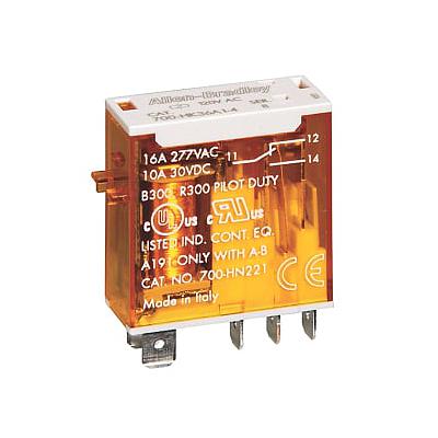 ROCKWELL AUTOMATION 700H, 24V DC,   RELEVADOR SLIM, DPDT, 16 A - 700HK36Z24