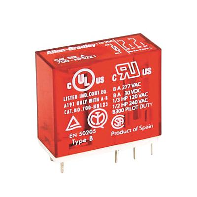 110V  DPDT PCB Style 2P Safety Relay