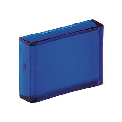 800B 16 mm Push-Button Blue Lens Cap