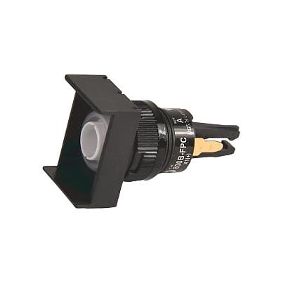 16mm 800B Push Button Momentary Rect