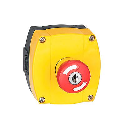 ROCKWELL AUTOMATION 800F, 22mm,  GABINETE, PLASTICO, AMARILLO, 1 PERFORACION, - 800F1YP