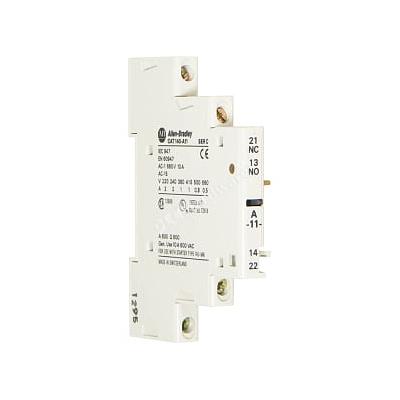 ACCESORIOS PARA SERIE 140M - INTERRUPTORES AUTOMÁTICOS, BLOQUE DE CONTACTO AUXILIAR ENCHUFABLE POR EL LATERAL IZQUIERDO, PARA 140-MN, 2 POLOS, 10 PZ