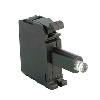 ROCKWELL AUTOMATION 800F, 22mm, MODULO LED,  120 VAC, BLANCO, - 800FN5W