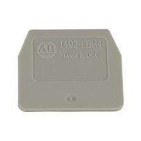 IEC End Barrier, 1.5 x 31 x 27.7mm