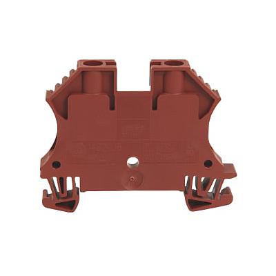 IEC 1-Ckt Feed-Through Blk, 6mm