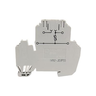 IEC 2Ckt Plug-In Blk w/ Surge Supp 2.5mm