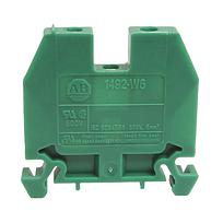 IEC Term Blck 8x47.6x41mm Screw - Green