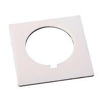 30mm 800H Grey Blank Legend Plate