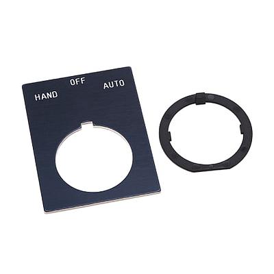 30mm 800H HAND-OFF-AUTO Grey Leg. Plate