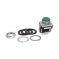 ROCKWELL AUTOMATION 800T, PB, 30mm,  MOMENTARY PUSH BUTTON, VERDE, 1 N.C. 1 N.O.  - 800TA1A