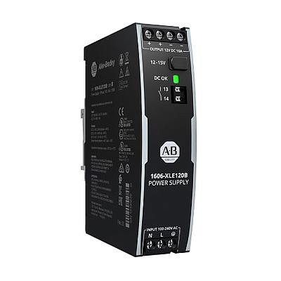 1606-XLE120B: ESSENTIAL POWER SUPPLY, 12-15V DC, 120 W, 100-240V AC INPUT VOLTAGE