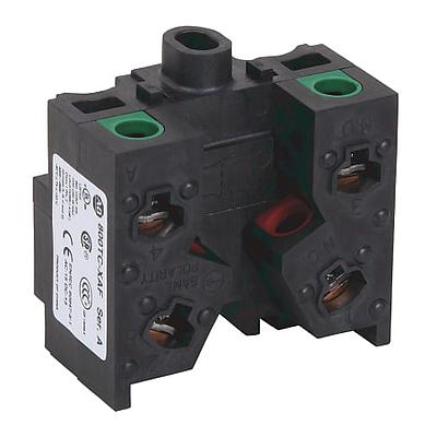 30mm Contact Block 1-NO 1-NC 800T