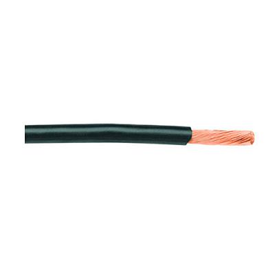 ALPA WIRE Cable de Conexión, 10 AWG, 600V, PVC, 100 Pies Largo, Negro - 1653 BK005
