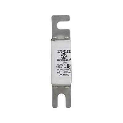 Fusible Semiconductor Tubo de Ceramica Europeo 25A 690V 000U/80 GR UC