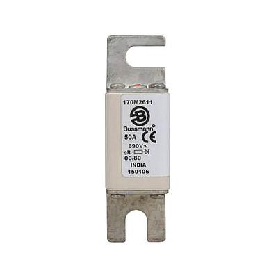 Fusible Semiconductor Tubo de Ceramica Europeo 50A 690V 00/80 GR