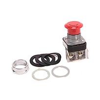 ROCKWELL AUTOMATION 800T, 30mm, Push-Pull, TIPO HONGO (40mm), ROJO, 1N.C.L.B. - 800TFX6D4