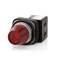 ROCKWELL AUTOMATION 800T, 30mm, LAMPARA PILOTO, ROJA, 12 30V AC/DC - 800TQH2R