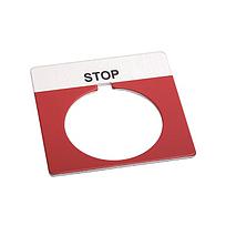30mm 800T STOP-START Legend Plate