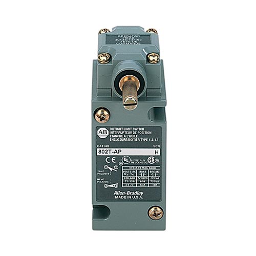 ROCKWELL AUTOMATION 802T, Limit Switch, Giratorio, 2 circuitos (no incluye leva)- 802TAP
