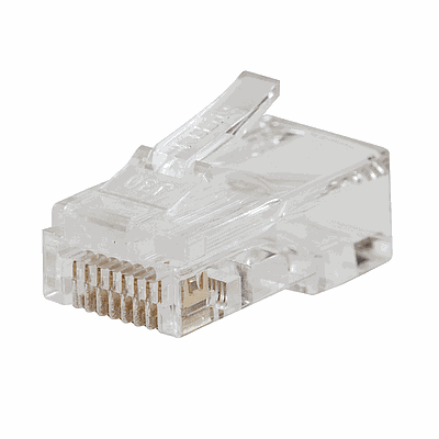 IDEAL ENCHUFE MODULAR RJ11 6P4C RS / FS 25 / PAQUETE - 85-344