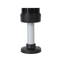 856T 70 MM BASES - MOUNTING ADAPATERS, BLACK HOUSING, 10CM ALUMINUM POLE MOUNT, NO CAP