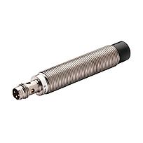 Proximity Sensor, 3-Wire DC Standard Barrel, 8mm Diameter, Chrome Plated Brass Barrel, Standard, 2mm Sensing Distance, Shielded, N.O., Source (PNP) Output, Pico QD
