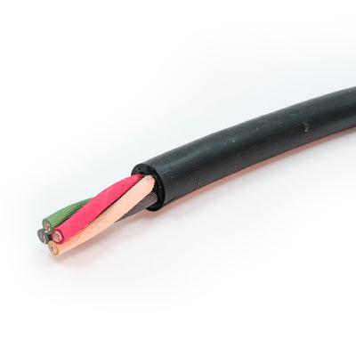 6/4 Type W, 2000V, Black Super-Trex PP&amp;A Cable