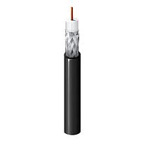 Cable Coaxial Belden RG6, 18AWG, foam PE, PVC, color negro, 75°C - 9116X0101000