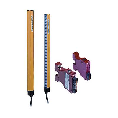 Cortina de luz de seguridad, Rockwell Automation, GuardShield Micro400, par - 445L-P4C0050FP