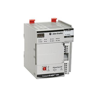 Controlador de procesos Enet CompactLogix, Rockwell Automation, 4 MB, 31 I/O, 20 ejes, 90 nodos - 5069-L340ERP