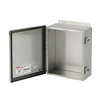 Caja J cubierta con bisagras Hoffman
