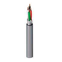 Cable de seguridad y sonido Belden,  Riser-CMR #18-4c, BC, blindado, CMR, gris - 5302FE 008500