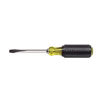 Desarmador de punta plana de 6,4 mm con mango Cushion-Grip