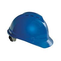 Casco seguridad ala ancha v-gard azul