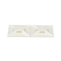 PANDUIT Montaje de brida para cables, Adh., 1.5 "x1.5" (38.1mm) - ABM3HAL