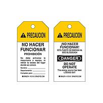 B853 5.75X3 25/PK MEX LOCKOUT TAG REV#A