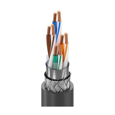 BELDEN Cable multipar industrial, 16 AWG, PVC, blindaje 100%, TC-ER 600 V, 1000 ft, RoHS